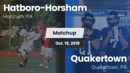 Matchup: Hatboro-Horsham vs. Quakertown  2018