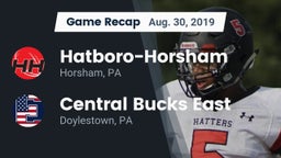 Recap: Hatboro-Horsham  vs. Central Bucks East  2019