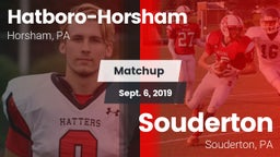 Matchup: Hatboro-Horsham vs. Souderton  2019