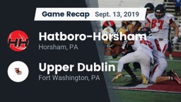 Recap: Hatboro-Horsham  vs. Upper Dublin  2019