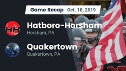 Recap: Hatboro-Horsham  vs. Quakertown  2019