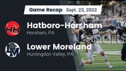 Recap: Hatboro-Horsham  vs. Lower Moreland  2022