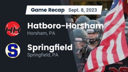 Recap: Hatboro-Horsham  vs. Springfield  2023