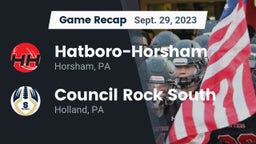 Recap: Hatboro-Horsham  vs. Council Rock South  2023