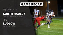 Recap: South Hadley  vs. Ludlow  2016