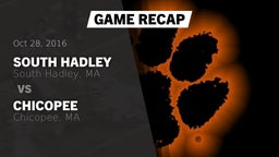 Recap: South Hadley  vs. Chicopee  2016