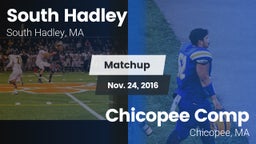 Matchup: South Hadley High vs. Chicopee Comp  2016