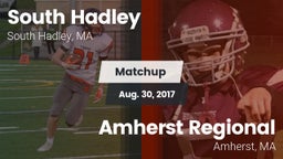 Matchup: South Hadley High vs. Amherst Regional 2017