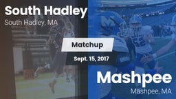 Matchup: South Hadley High vs. Mashpee  2017