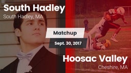 Matchup: South Hadley High vs. Hoosac Valley  2017