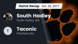 Recap: South Hadley  vs. Taconic  2017
