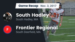 Recap: South Hadley  vs. Frontier Regional  2017