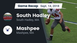 Recap: South Hadley  vs. Mashpee  2018