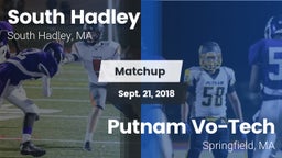 Matchup: South Hadley High vs. Putnam Vo-Tech  2018