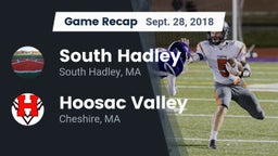 Recap: South Hadley  vs. Hoosac Valley  2018