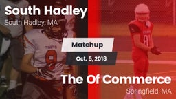 Matchup: South Hadley High vs. The  Of Commerce 2018