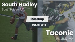 Matchup: South Hadley High vs. Taconic  2018
