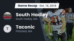 Recap: South Hadley  vs. Taconic  2018