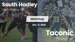 Matchup: South Hadley High vs. Taconic  2019