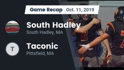 Recap: South Hadley  vs. Taconic  2019