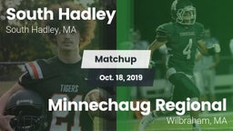 Matchup: South Hadley High vs. Minnechaug Regional  2019