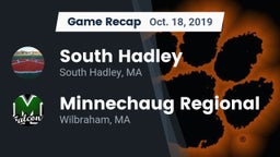 Recap: South Hadley  vs. Minnechaug Regional  2019