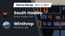 Recap: South Hadley  vs. Winthrop   2021