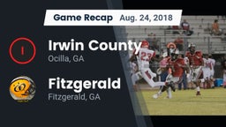 Recap: Irwin County  vs. Fitzgerald  2018