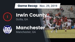 Recap: Irwin County  vs. Manchester  2019