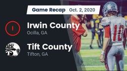 Recap: Irwin County  vs. Tift County  2020