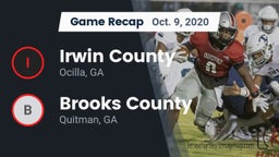 Recap: Irwin County  vs. Brooks County  2020