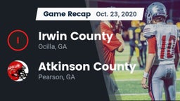 Recap: Irwin County  vs. Atkinson County  2020
