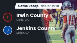 Recap: Irwin County  vs. Jenkins County  2020