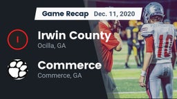Recap: Irwin County  vs. Commerce  2020
