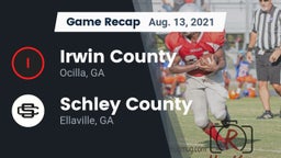 Recap: Irwin County  vs. Schley County  2021