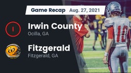 Recap: Irwin County  vs. Fitzgerald  2021
