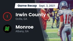 Recap: Irwin County  vs. Monroe  2021