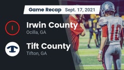 Recap: Irwin County  vs. Tift County  2021