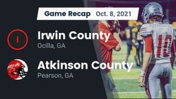 Recap: Irwin County  vs. Atkinson County  2021