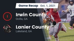 Recap: Irwin County  vs. Lanier County  2021