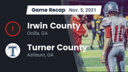Recap: Irwin County  vs. Turner County  2021