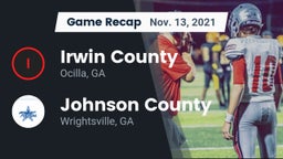 Recap: Irwin County  vs. Johnson County  2021