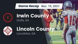 Recap: Irwin County  vs. Lincoln County  2021