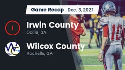 Recap: Irwin County  vs. Wilcox County  2021