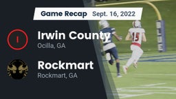 Recap: Irwin County  vs. Rockmart  2022