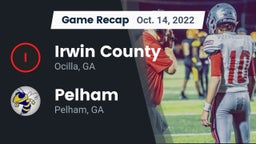 Recap: Irwin County  vs. Pelham  2022