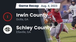 Recap: Irwin County  vs. Schley County  2023