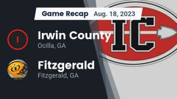 Recap: Irwin County  vs. Fitzgerald  2023