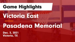 Victoria East  vs Pasadena Memorial  Game Highlights - Dec. 3, 2021