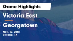 Victoria East  vs Georgetown  Game Highlights - Nov. 19, 2018